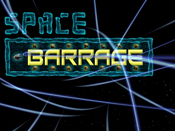Space Barrage Title